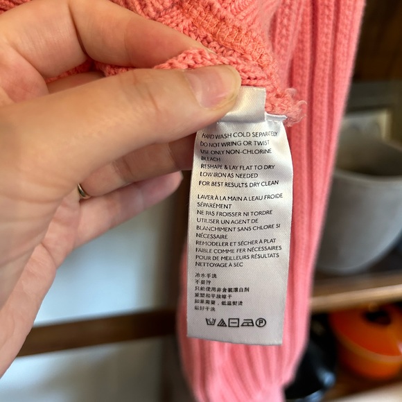 Free people all yours knit cardigan in pink - Picture 6 of 9